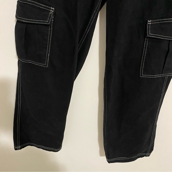 BDG The Skate Jean in Black with White Stitching size 26 - Picture 4 of 10